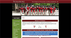 Desktop Screenshot of pickleburg.com